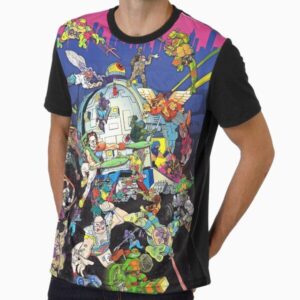Vintage Ninja Turtles Pizza Classic Art