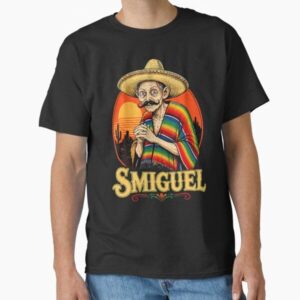 Smiguel Mexican Sombrero Vintage Mexican Culture Mashup