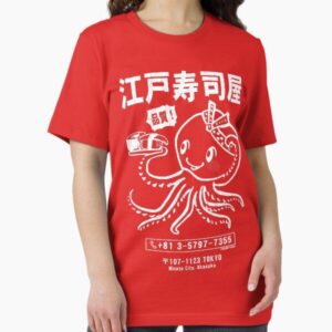 Edo Sushi Bar Octopus (distressed look)